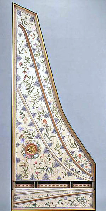 Colmar Ruckers Harpsichord with Strapwork