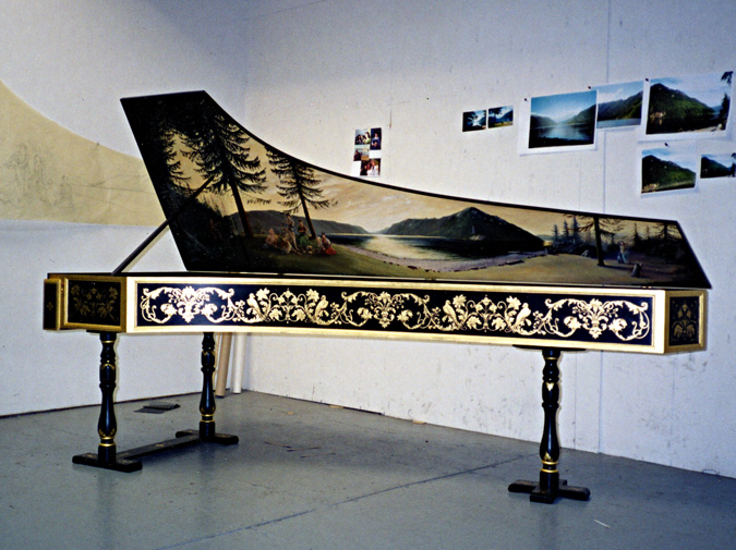 Adrian Card—Decorative Painting—Gallery—Harpsichords—Owen Daly Grimaldi