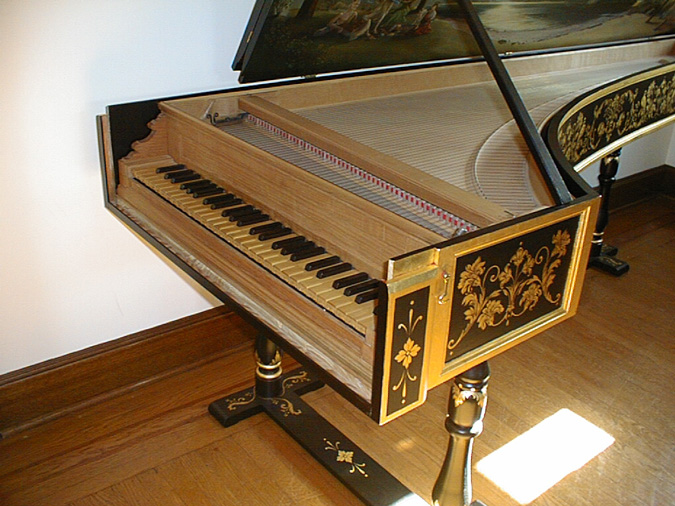 Adrian Card—Decorative Painting—Gallery—Harpsichords—Owen Daly Grimaldi