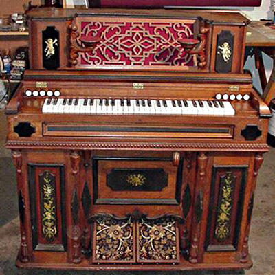 Reed Organ Cherub Restoration