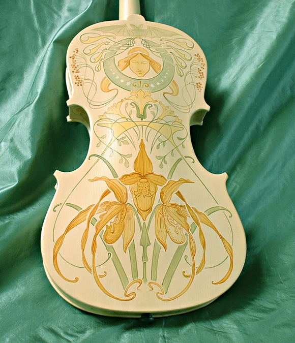 Viennese Art Nouveau "Jugendstil" Violin