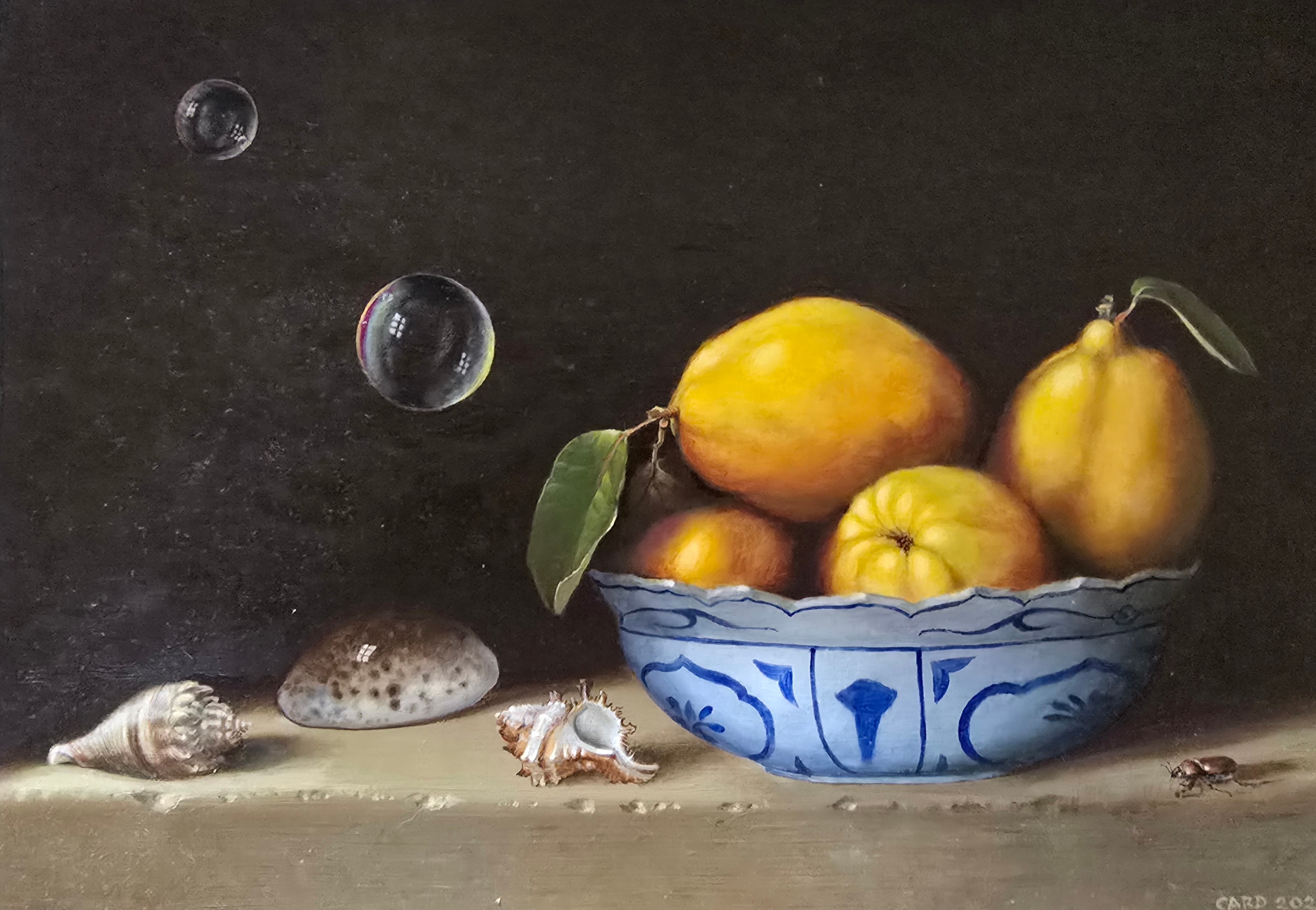 Decorative fine-art-curiosities — hand-painted objects